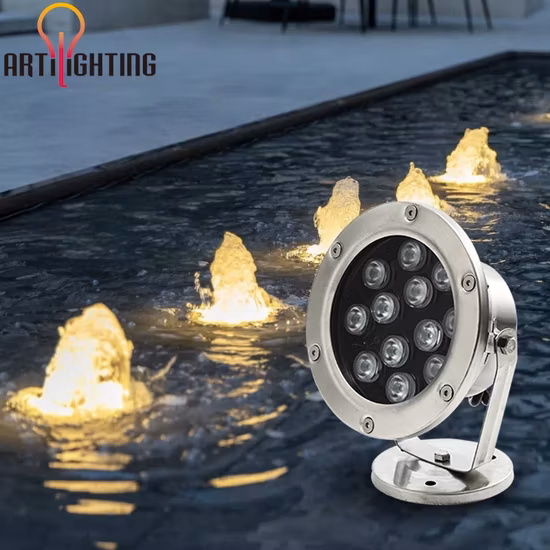 LED屋外スポット水中噴水プールライト